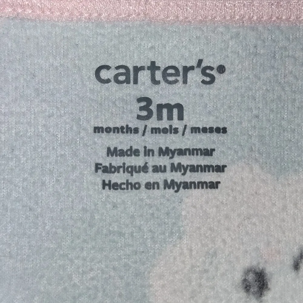 Carter's Cloud Sleeper Size 3m